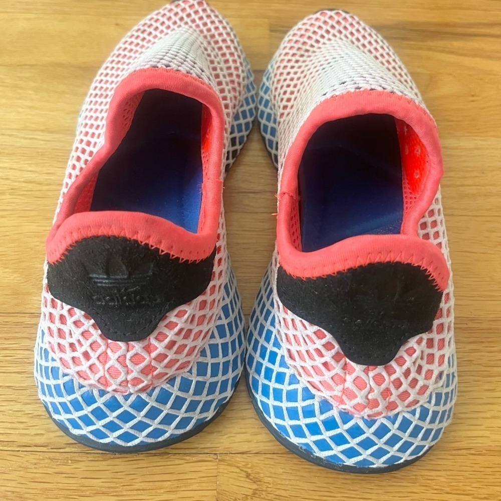 Adidas Multicolor DeerUpt Runner DA9610 Walking Running Shoes Size 4.5 - Picture 7 of 8